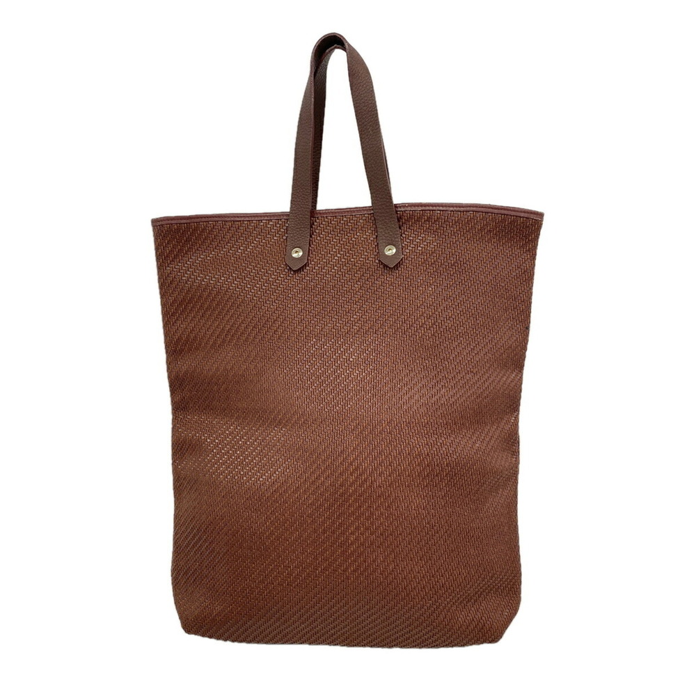 Hermes Amedabad Diago Tote Bag, Leather, Brown, Women's